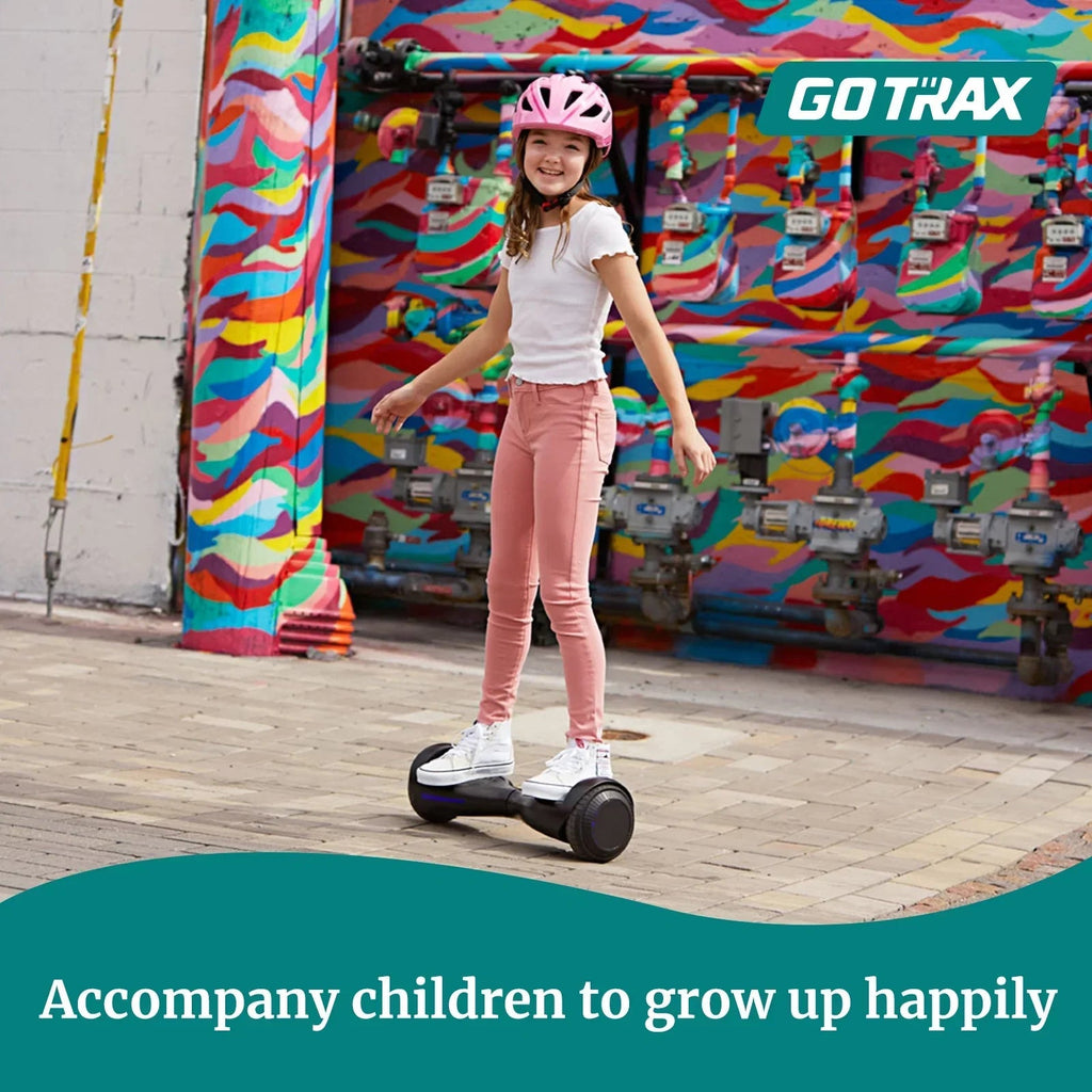GOTRAX Hoverboard, 200W Motor, 6.5 inch LED Wheels, Blue - FX3