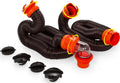 Camco RhinoFLEX 20-Foot Sewer Hose Kit With Swivel Fittings And 4-In-1 Adapter - 39744