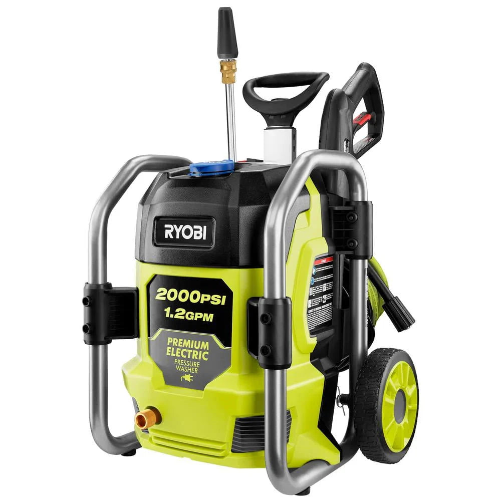 RYOBI 2000 PSI 1.2 GPM Cold Water Electric Pressure Washer