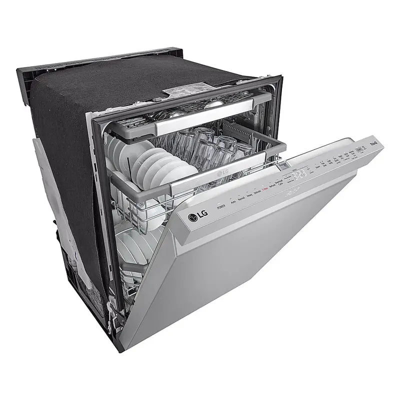 24-Inch Stainless Steel Built-In Dishwasher With Third Rack - Top Control