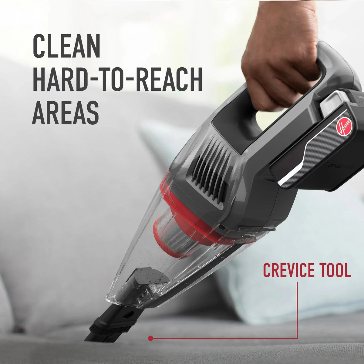 Hoover ONEPWR Evolve Pet Elite Cordless Upright And Hand Vacuum Bundle, Gray - BH53810V