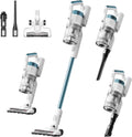 Eureka RapidClean Pro Cordless Stick Vacuum, 250W, 40 Minutes, White - NEC280TL