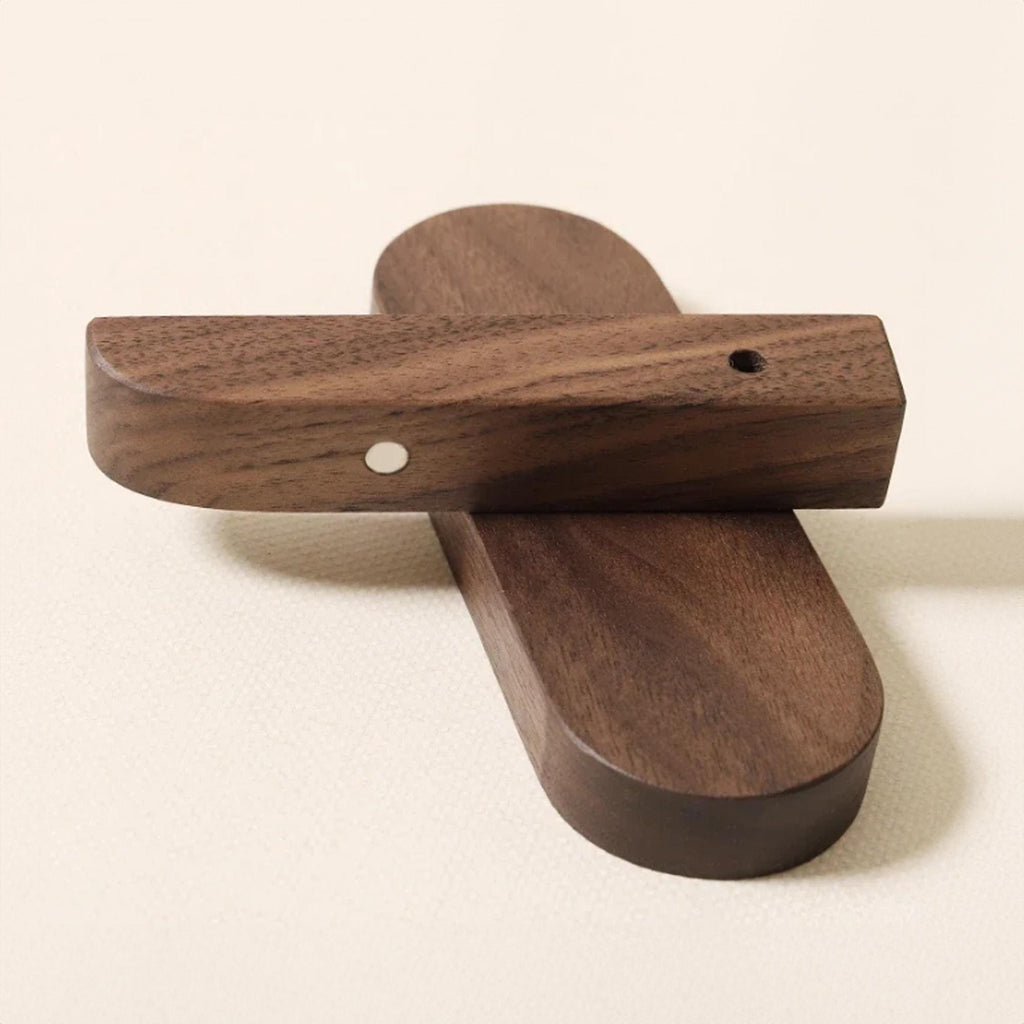 Piano Coat Rack, Wall Mounted Solid Wood Hooks for Entryways