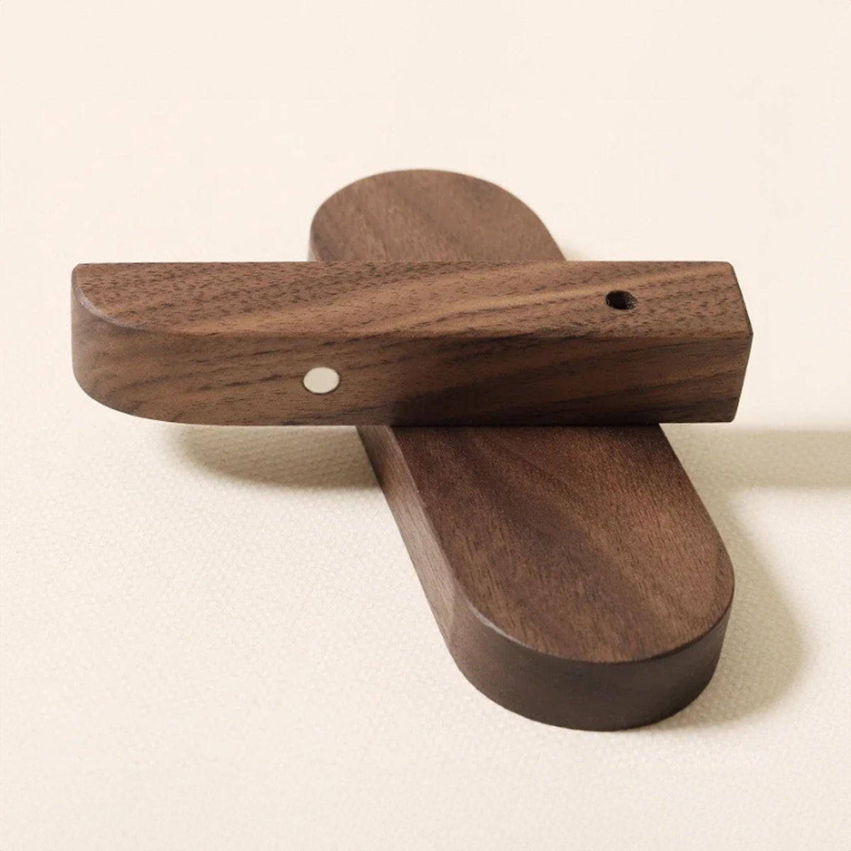 Piano Coat Rack, Wall Mounted Solid Wood Hooks for Entryways