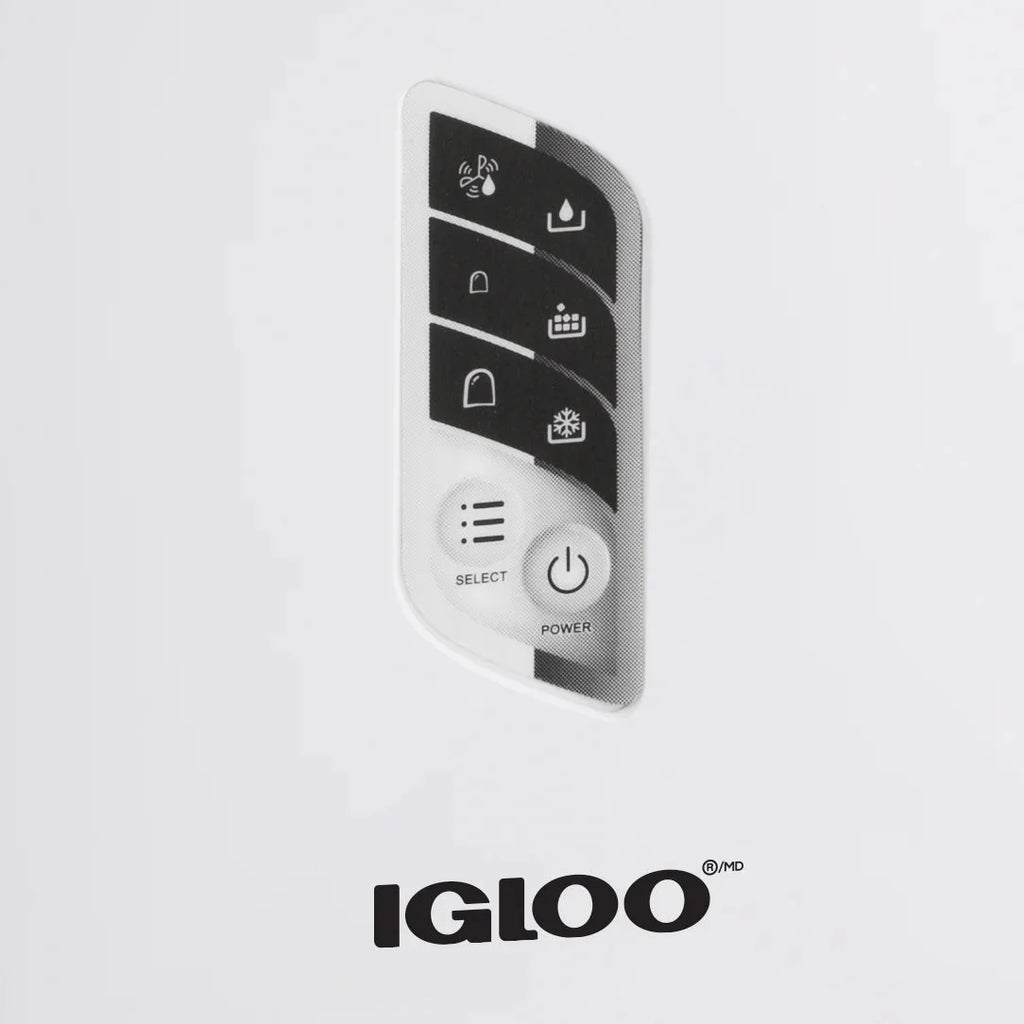Igloo Self-Cleaning Countertop Ice Maker, 1.5 qt, 26 lbs/24 Hours, Aqua