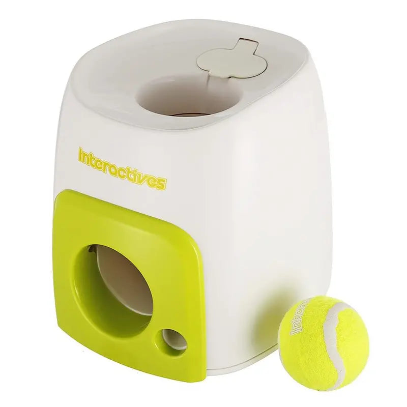 SmartFetch Interactive Dog Tennis Ball Launcher, Plastic, 16 x 16 x 20 cm