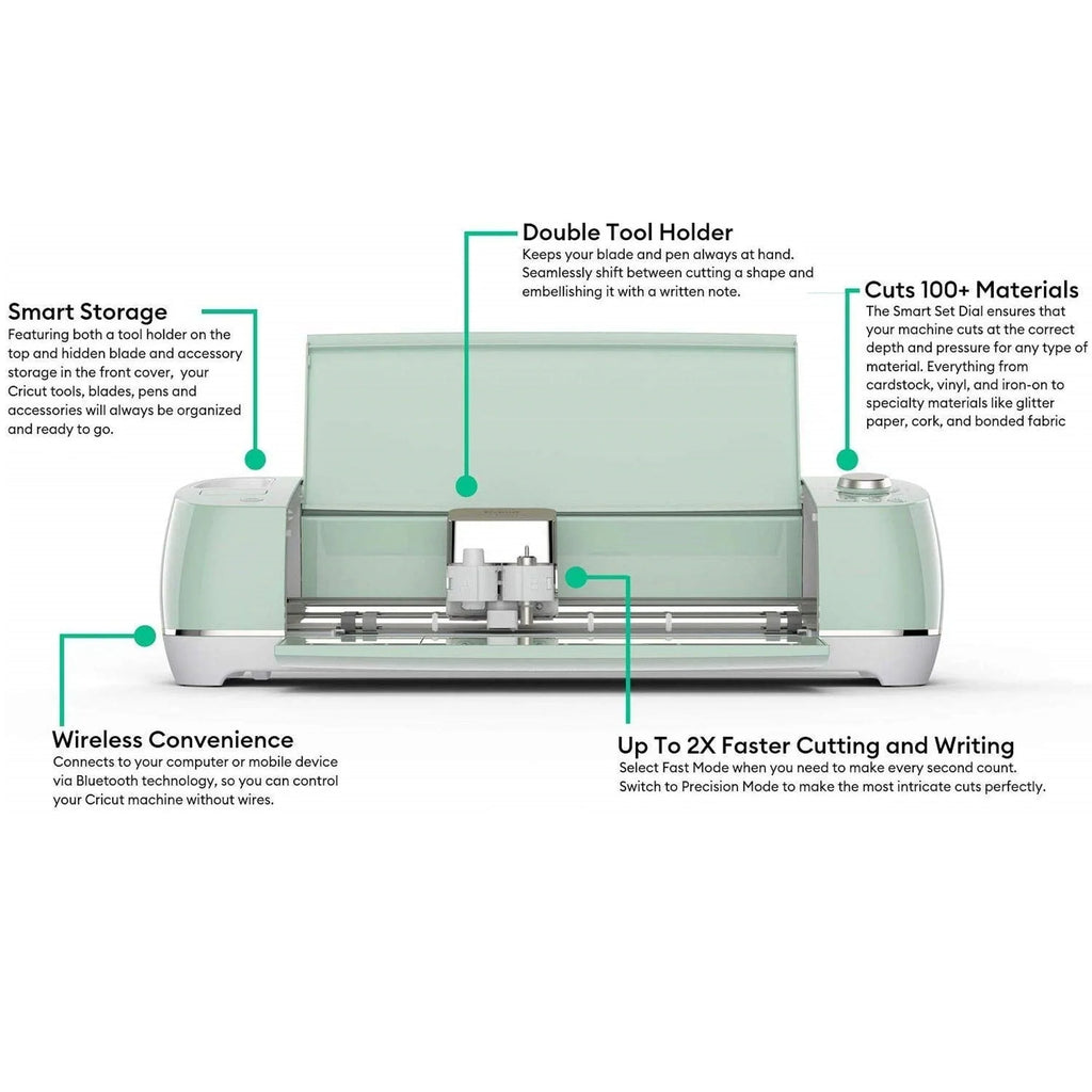 Cricut Explore Air 2 Vinyl Bundle - Mint