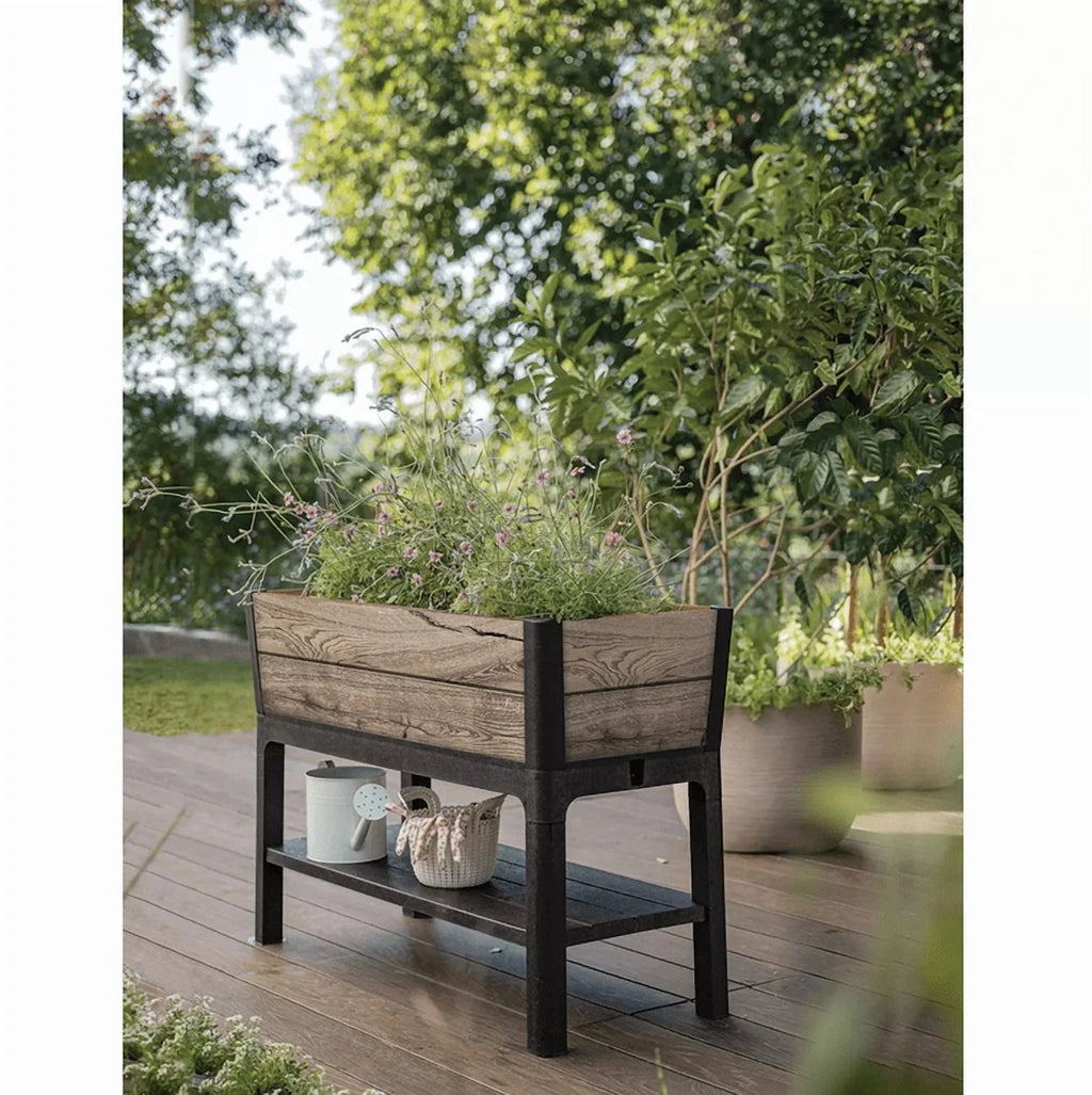 Keter Signature Collection Resin Elevated Garden Bed, 29 Gal.