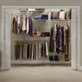 ShelfTrack Adjustable Closet Organizer Kit, White - 22875