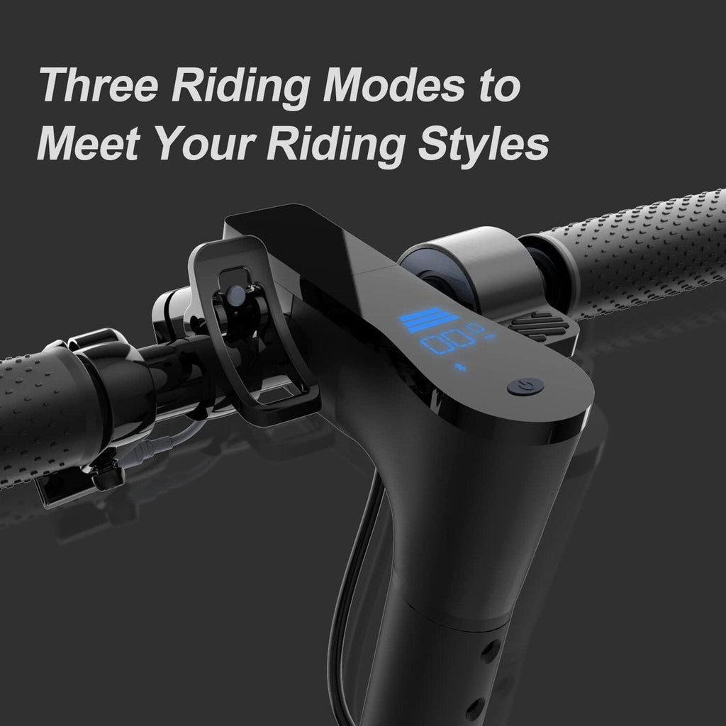 Electric Scooter - 500W Motor, 10in Solid Tires, Up To 18 Miles, 19 MPH