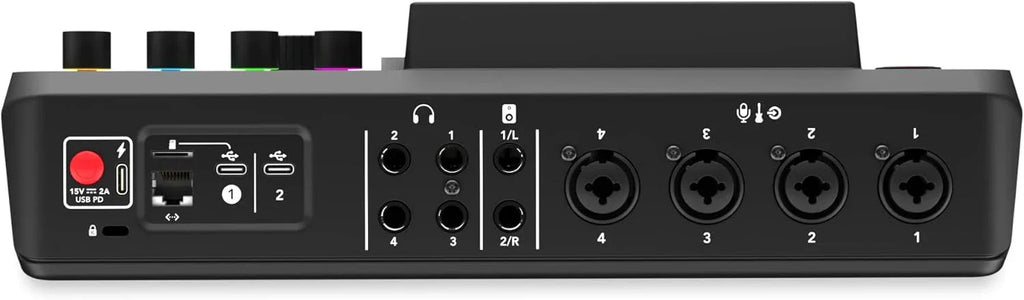 RODE RODECaster Pro II Audio Production Console, Black - RCP II (2nd Gen)