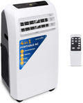 SereneLife 3-in-1 Portable Air Conditioner, 8000 BTU, White