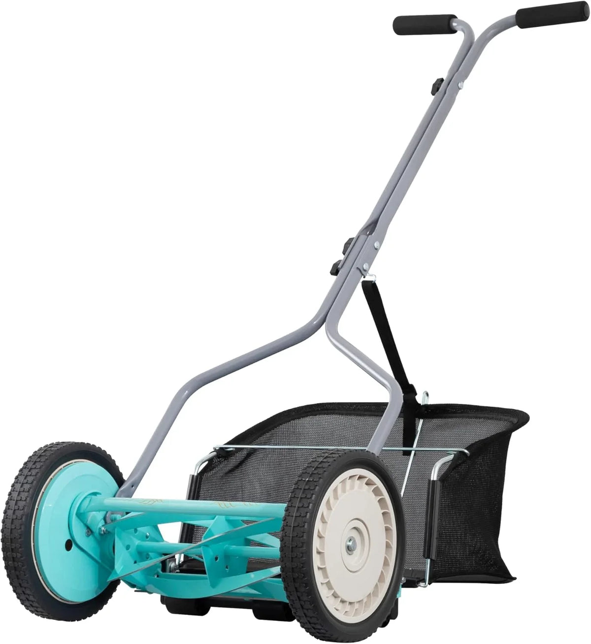 Mower Company 16-Inch 7-Blade Reel Mower With Grass Catcher - 1725-16GC