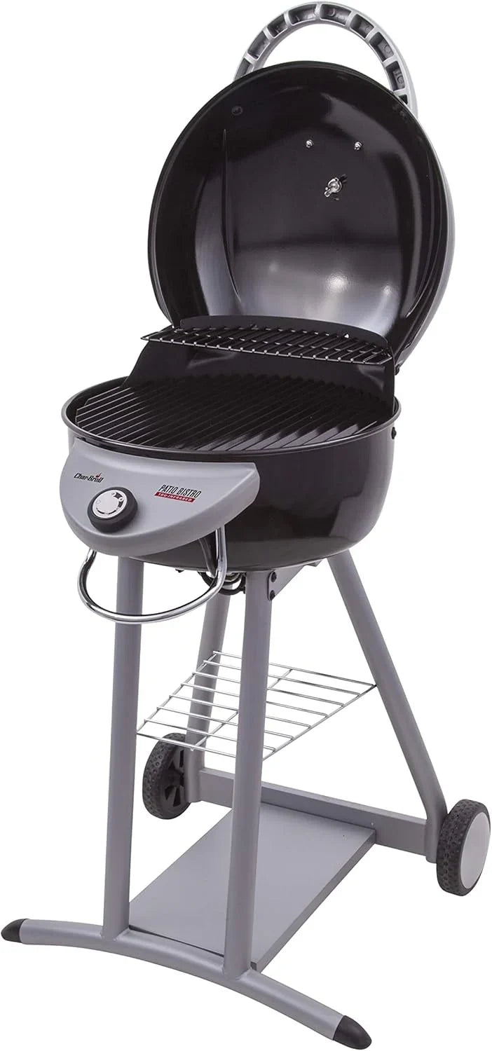 Infrared Electric Grill, 320 Square Inches, Black - Patio Bistro