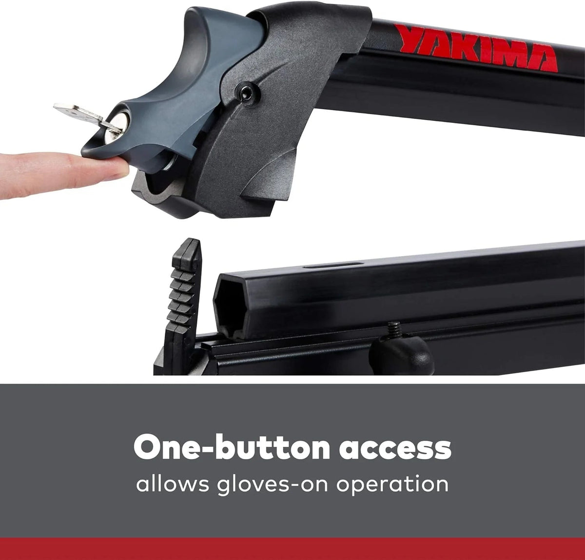 Yakima PowderHound 6 Ski And Snowboard Mount, Black - 8003094