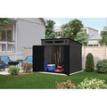 Suncast Modernist Resin Storage Shed 7 ft. 2.5 in. x 7 ft. 3.5 in. x 7 ft. 5.5 in.