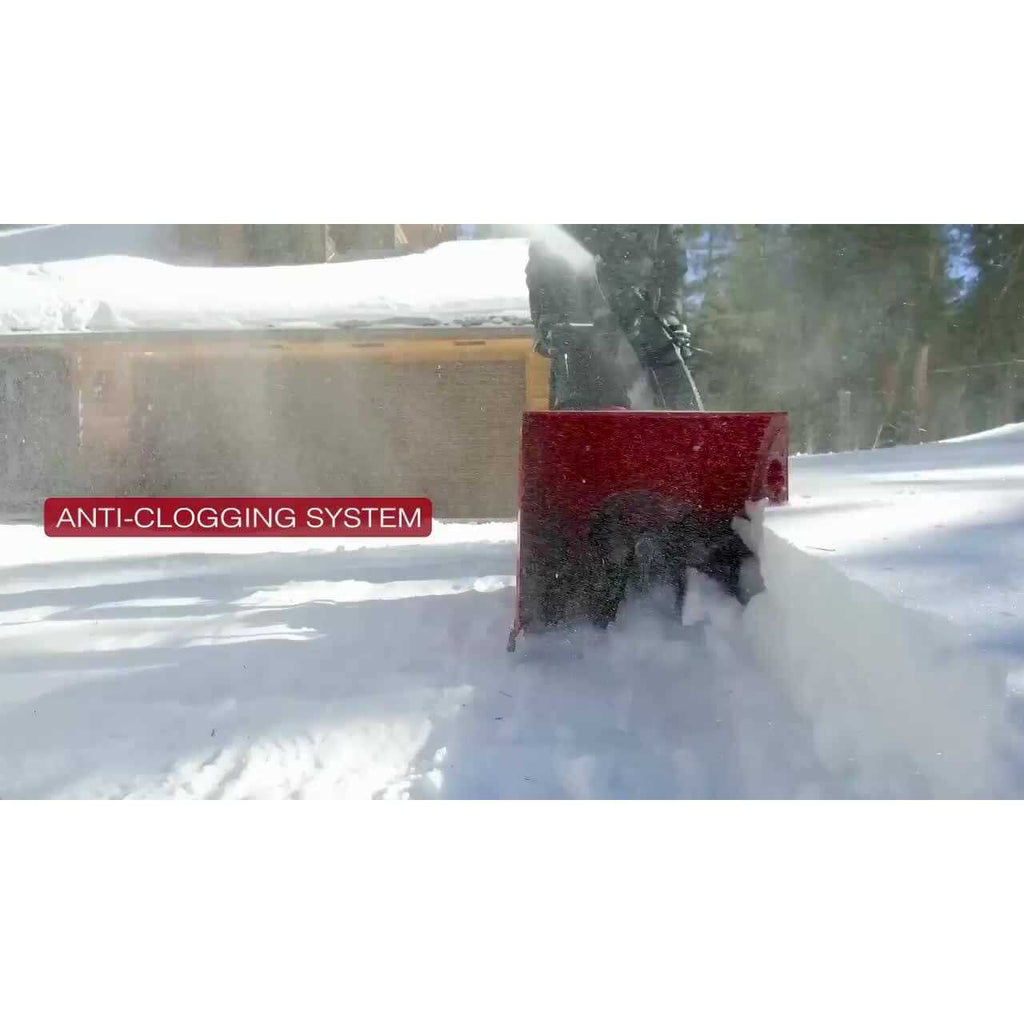Powersmart Two-Stage Gas Snow Blower, 24 in, 212cc, Electric Start, LED Light, Heated Handles