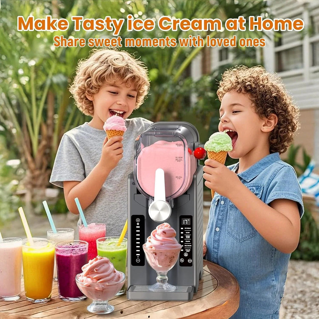 BKPPM Slushie Machine, 70 oz, Gray - SBL-2408