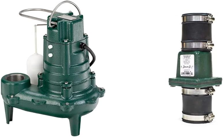 Waste-Mate Automatic Heavy-Duty Submersible Sewage Pump, 1/2 HP - 267-0001