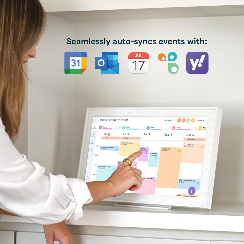 15 Inch Digital Wall Planner And Chore Chart
