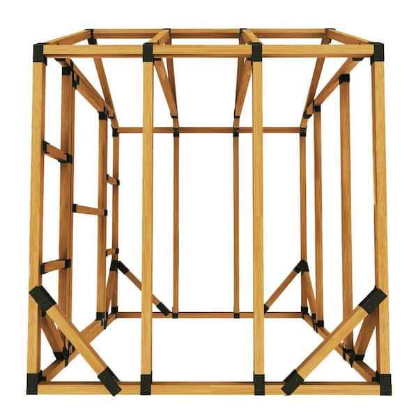 E-Z Frames Custom DIY Greenhouse Kit, 10 ft W x 20 ft D
