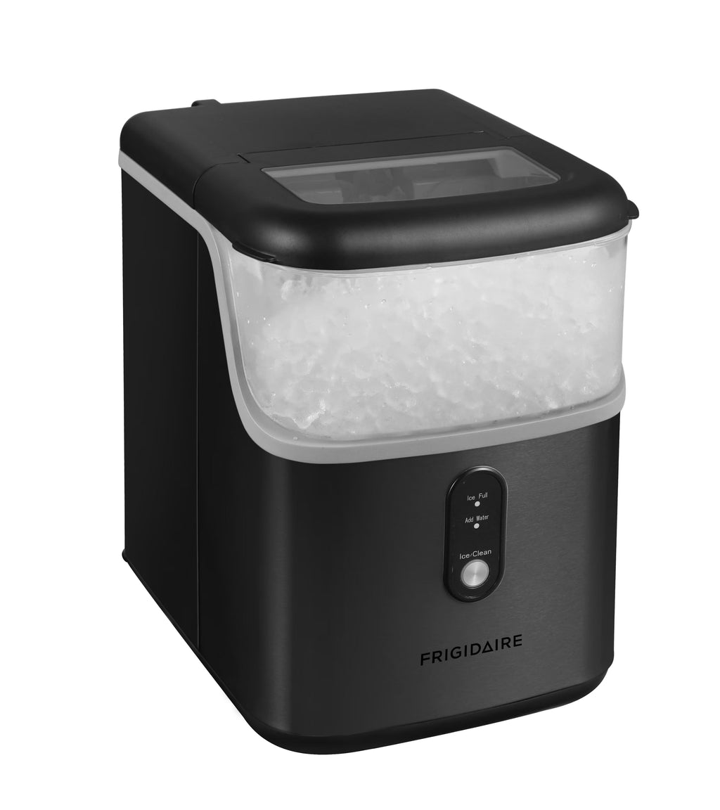 Frigidaire Nugget Ice Maker, 33 Lbs., Black Stainless Steel - EFIC228