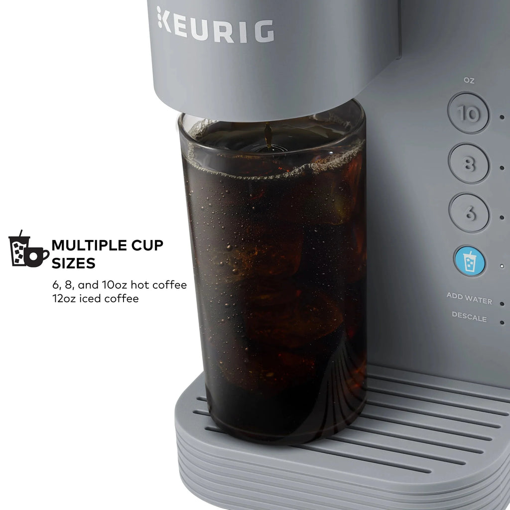 Keurig Single-Serve K-Cup Pod Coffee Maker, White - K-Iced Essentials