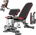 K KiNGKANG Adjustable Foldable Weight Bench - 7 Backrest Positions