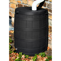 Good Ideas Rain Wizard Flat Back Rain Barrel, 50 Gallon