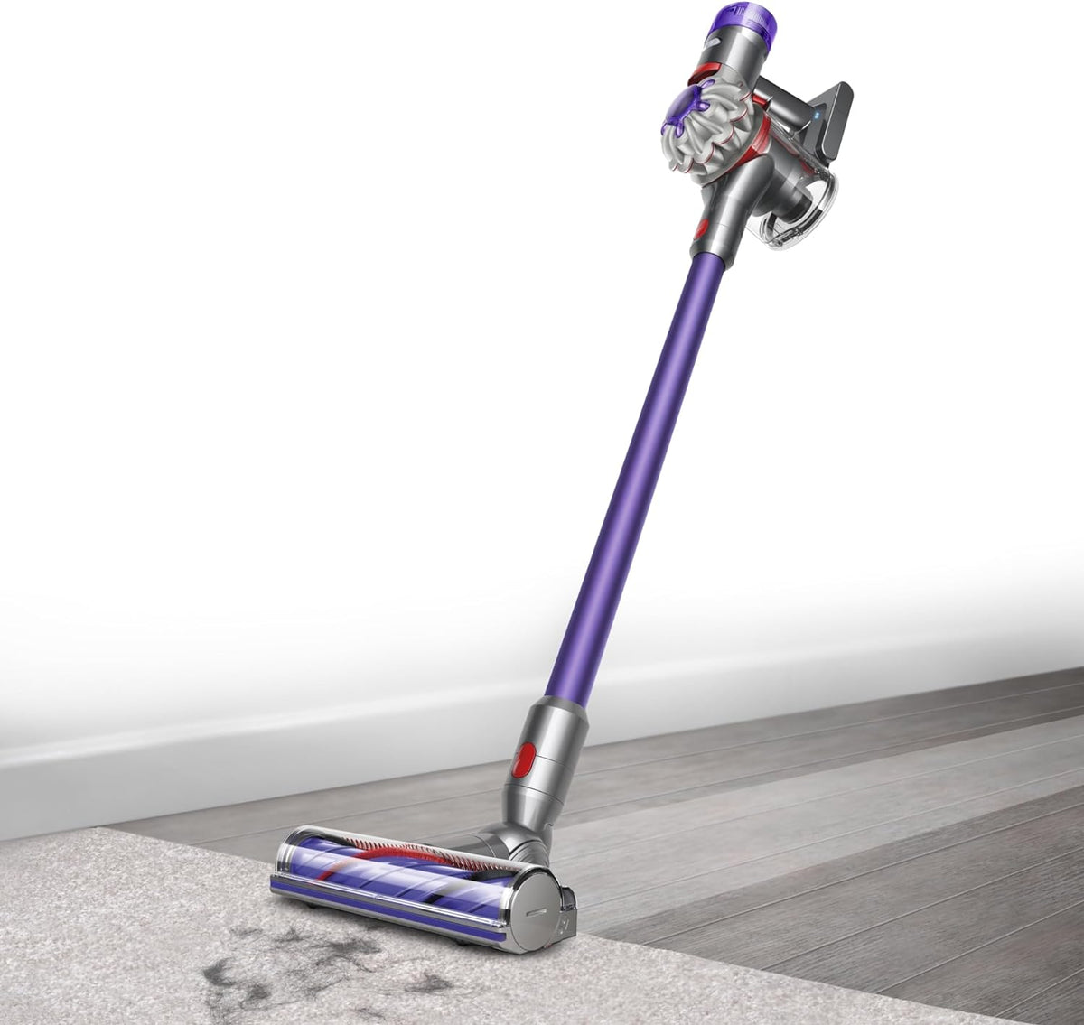 Dyson Cordless Stick Vacuum Cleaner, 0.14 Gallons, Silver/Nickel - V8 SV25