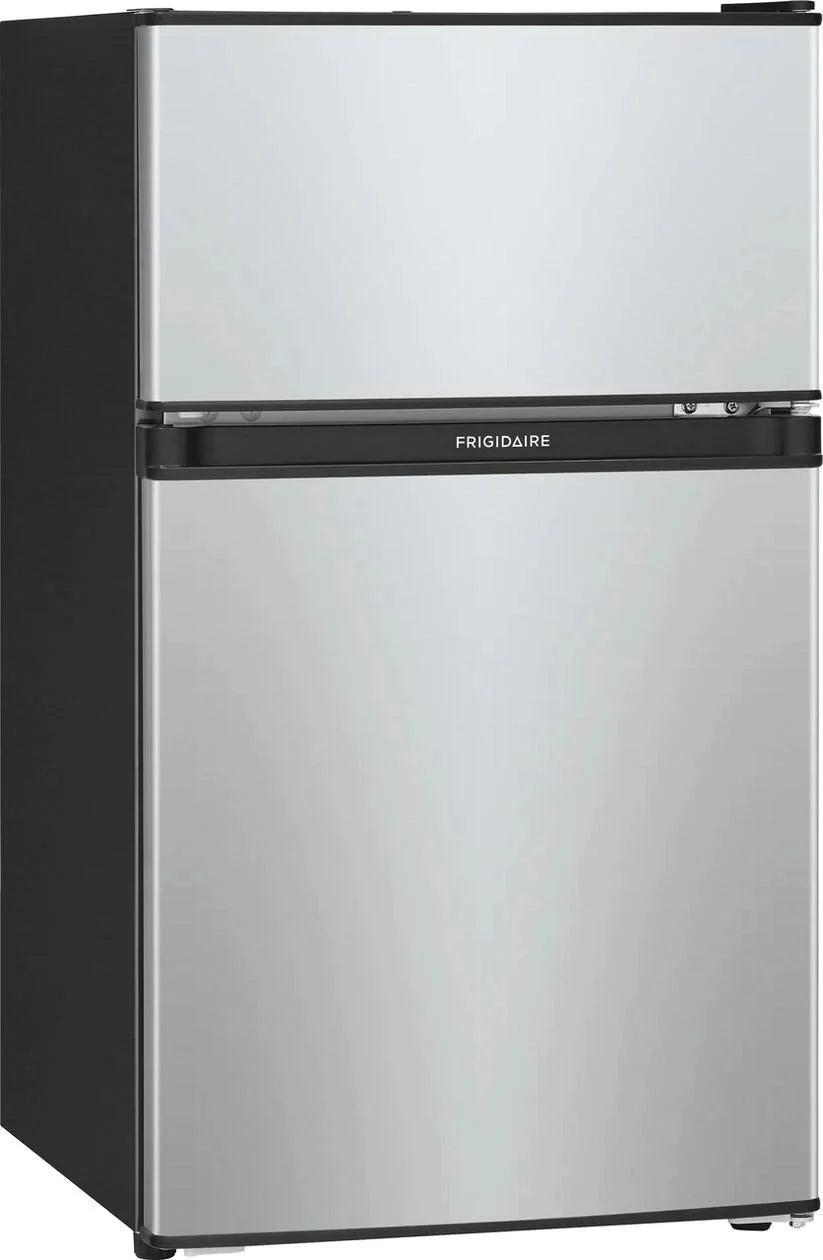 Frigidaire Compact Refrigerator, Stainless Steel, 3.1 Cu Ft