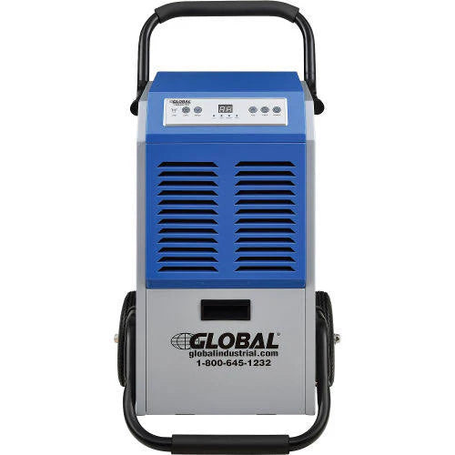Global Industrial Commercial Portable Dehumidifier, 110 Pints Per Day