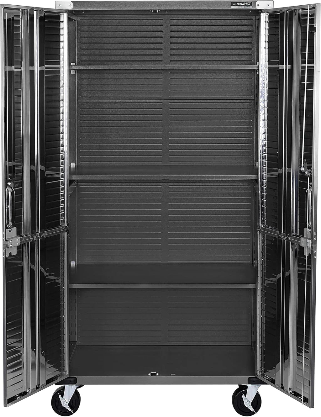 Seville Classics Steel Storage Cabinet, 36 inch W x 18 inch D x 72 inch H - UltraHD