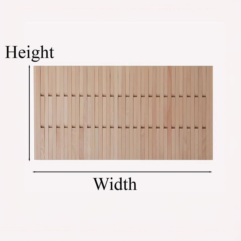 Piano Coat Rack Wall Mounted, Solid Wood Entryway Hanger in Oak