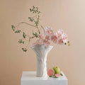 Modern Textured Ceramic Decorative Vase With Matte Finish