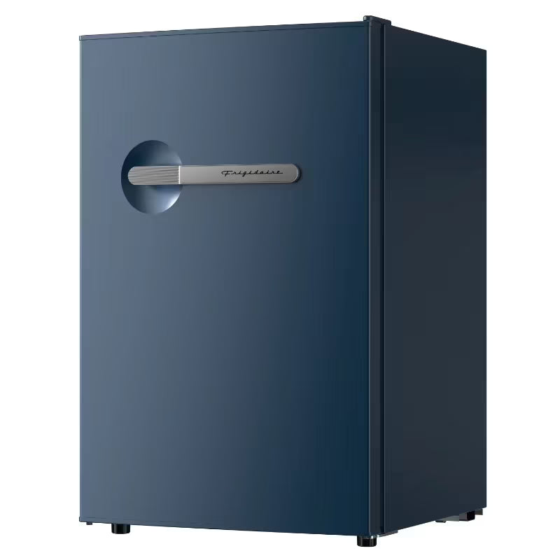 Frigidaire Retro Compact Fridge 4.5 cu. ft., Azure, 21.65in x 22.24in x 32.91in - EFR495