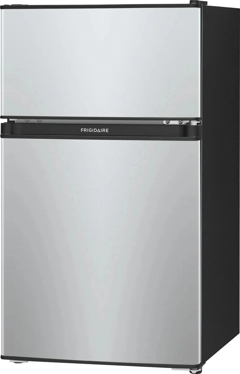 Frigidaire Compact Refrigerator, Stainless Steel, 3.1 Cu Ft
