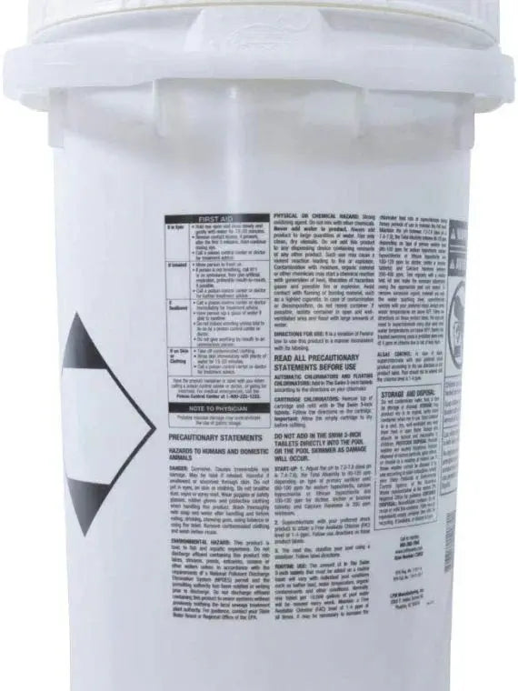 In The Swim Chlorine Tablets, 3 inch, 50 lb Bulk Pack - C3050