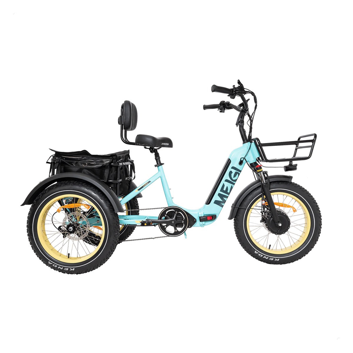 DWMEIGI Silverado 20 48V/14AH 750W Foldable Fat Tire Electric Trike, 330LBS - MG2301 96817362