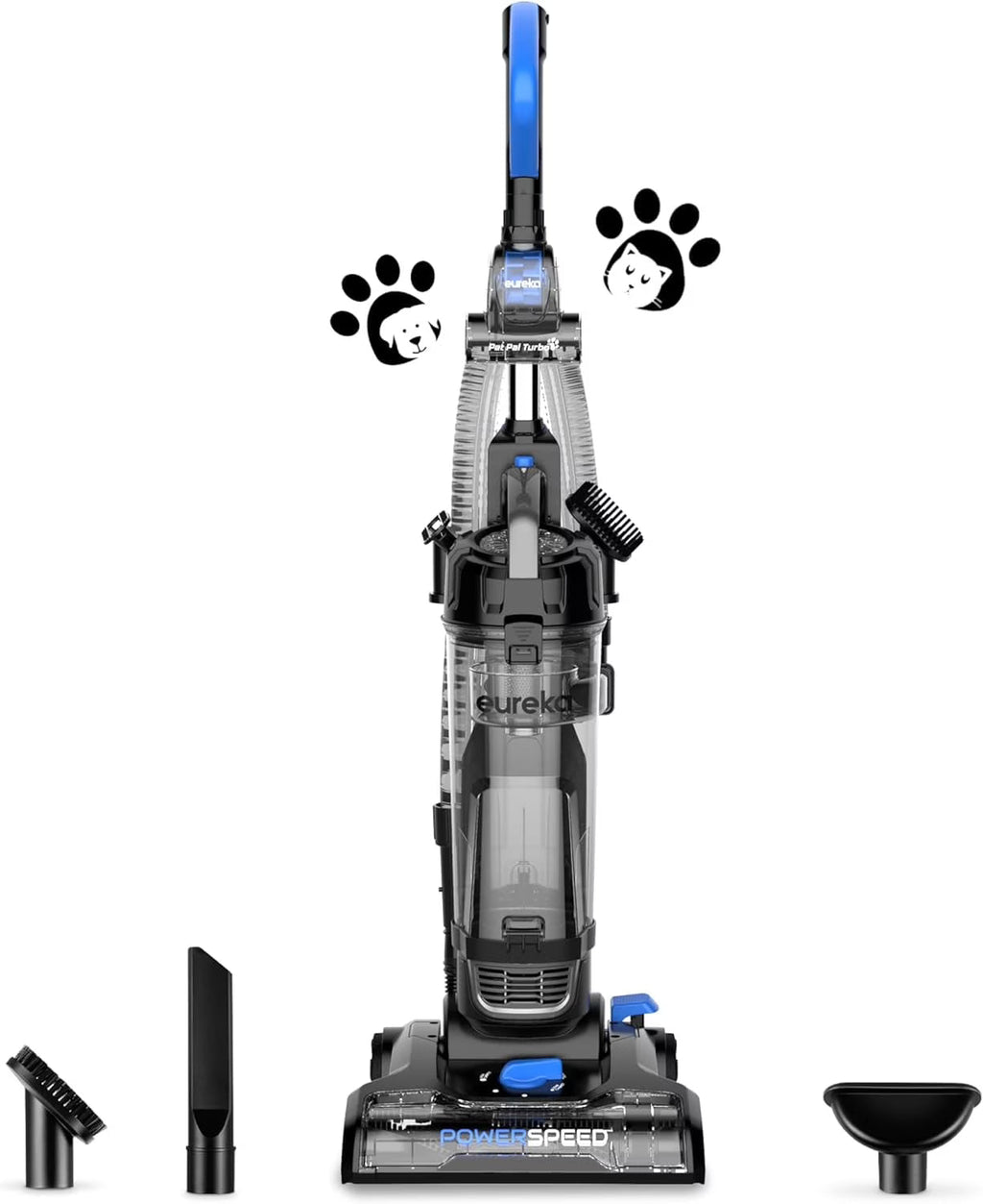 Eureka PowerSpeed Upright Vacuum Cleaner - Lightweight Portable 10 lbs