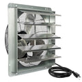 KEN BROWN 20 Inch Corrosion-Resistant Shutter Exhaust Fan With Automatic Aluminum Shutters