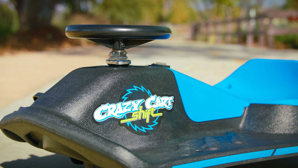 Razor Crazy Cart Shift 12V Electric Drifting Go Kart For Kids - High/Low Speed Switch