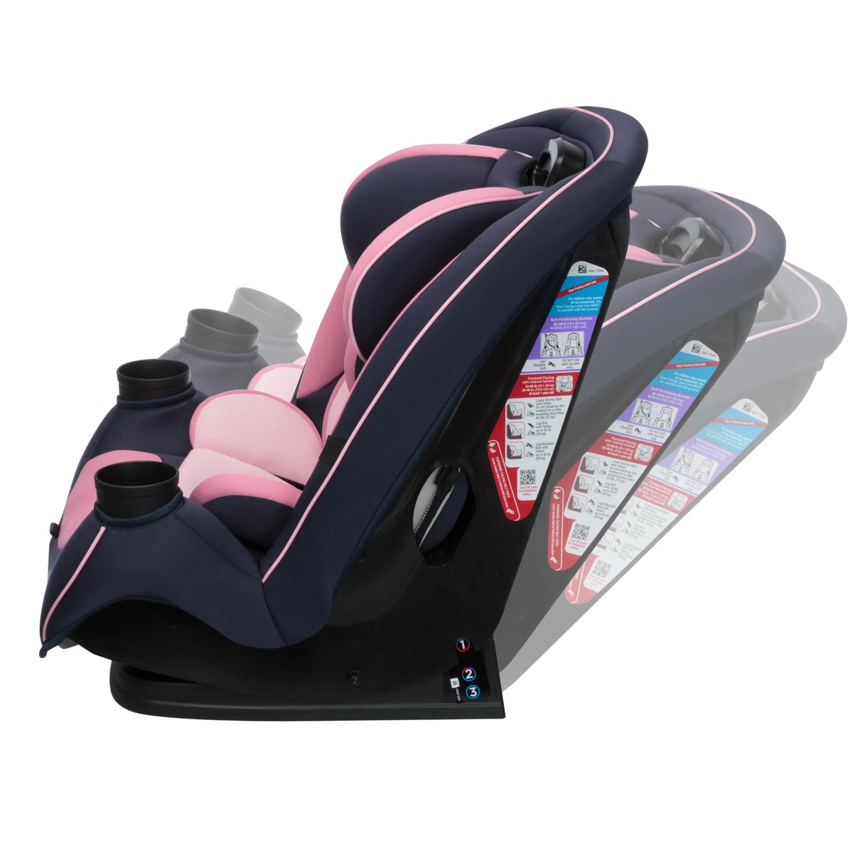 3-in-1 Slim Convertible Car Seat, 5-100 Lbs