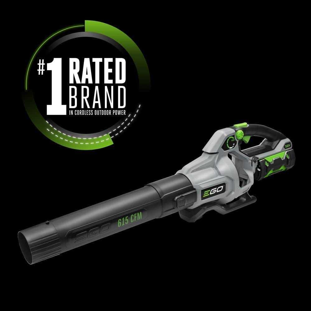 EGO Power+ Cordless Leaf Blower 615 CFM 56-Volt Lithium-Ion - LB6150