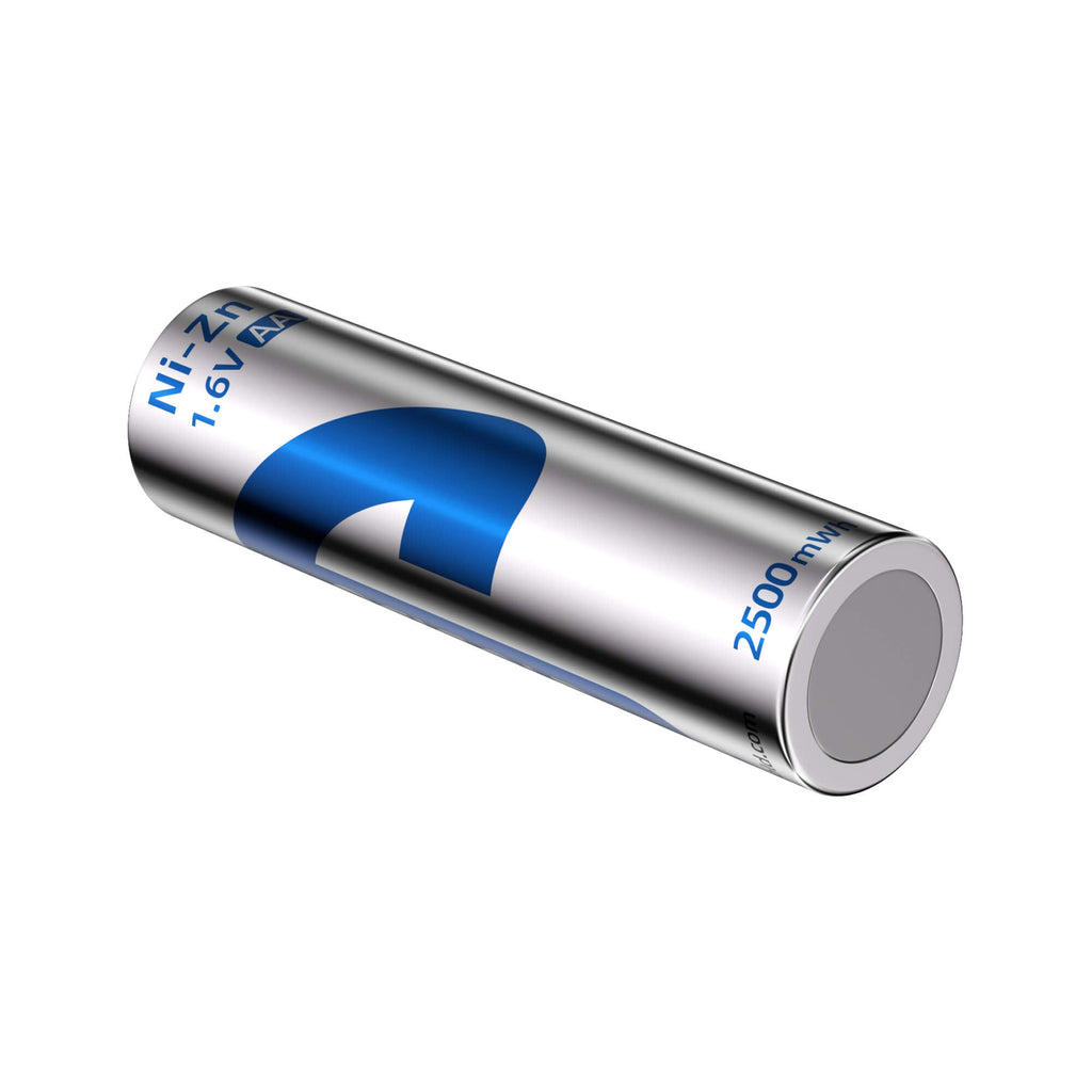 Scigold Ni-Zn AA Rechargeable Batteries 1.6V 2500mWh, 4-Pack