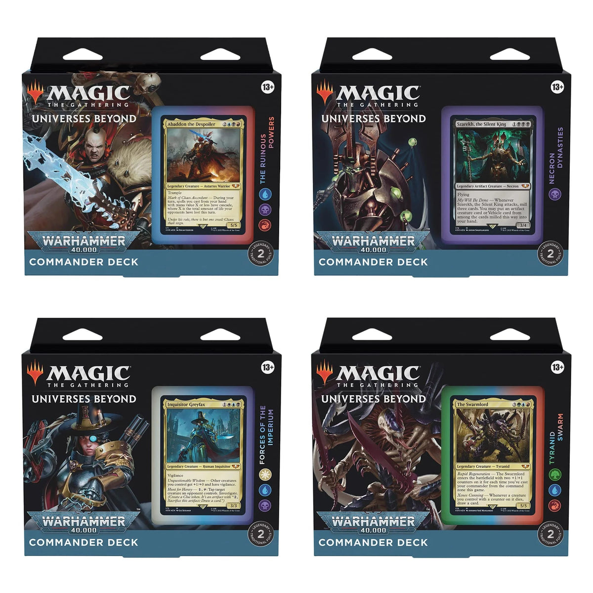 Magic: The Gathering Universes Beyond Warhammer 40,000 Commander Deck - 100-Card