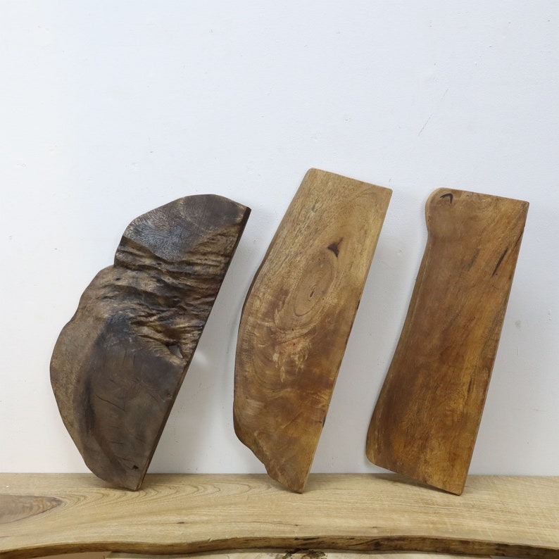Floating Wall Shelf, Minimal Dark Brown Wood Shelves for Any Room