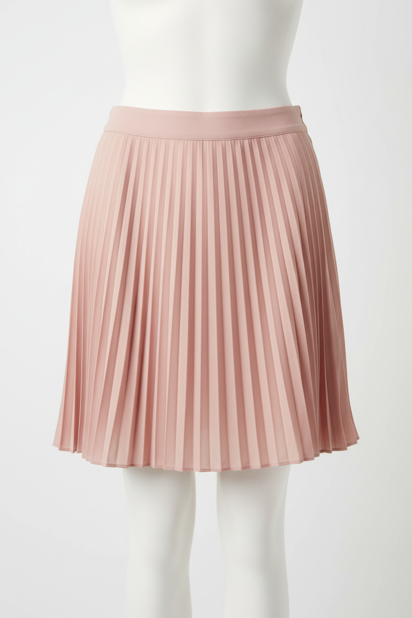 Pleated Mini Skirt